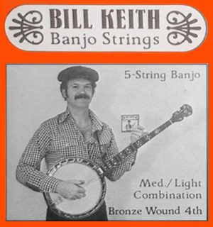 Bill Keith Banjo Strings (Bronze wound fourth)